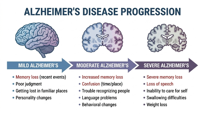 Recognizing the Warning Signs A Comprehensive Guide to Alzheimer’s Disease Early Signs and Progression